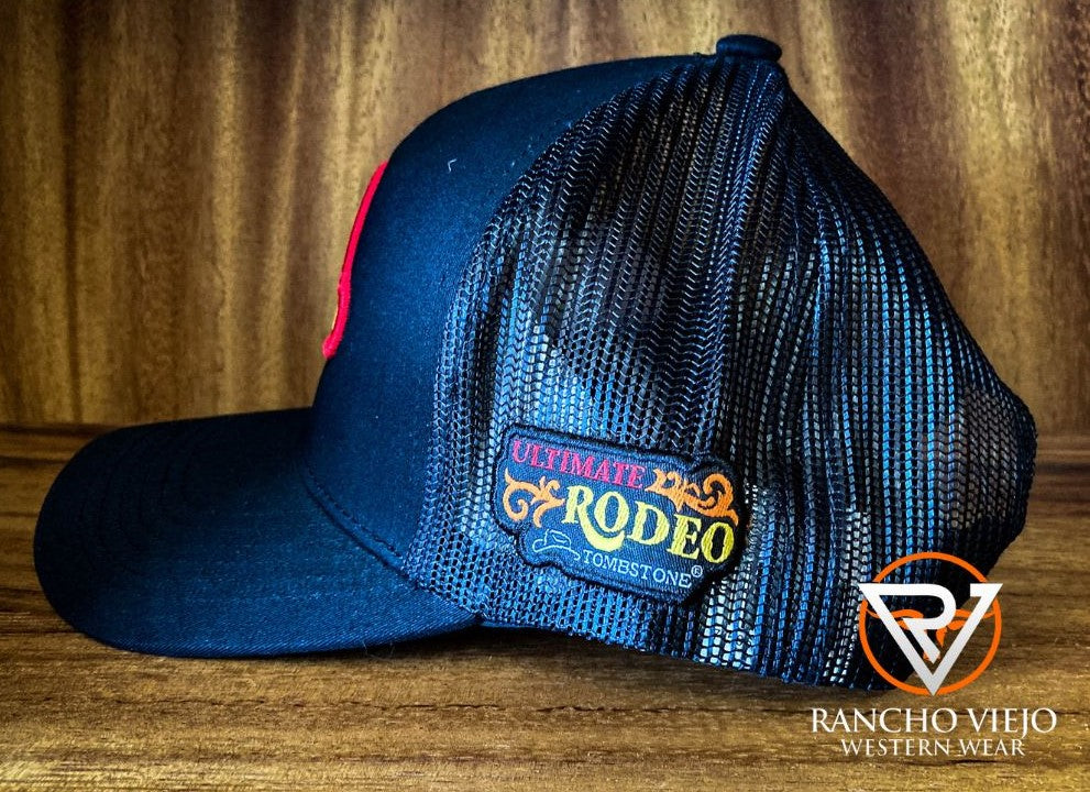 Gorra Oficial Ultimate Rodeo Negra -  Tombstone