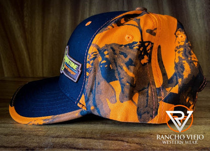 Gorra Oficial Tombstone Team Ranger Naranja Negro